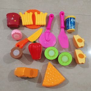 Pizza Cutting Toy for Kids Pretend Play