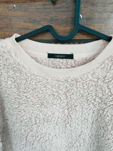 Soft pink Cozy Fleece Crewneck Sweatshirt