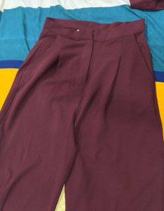 Chic Off-Shoulder Top &amp; Wide-Leg Pants Set