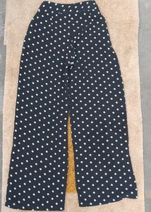 Polka Dot Wide Leg Pants