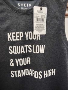 Shein workout graphic t shirt