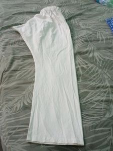 White Cotton Pants