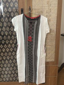 Black And White kurta