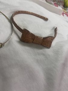 New Metal Gold Plating Sparkling Crown&amp; Hairband