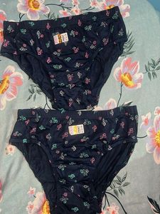 Pack of 2 Women's Printed Briefs