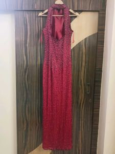 Stunning Beaded Evening Gown