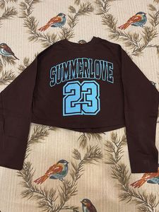 Summerlove Cropped Long Sleeve Tee
