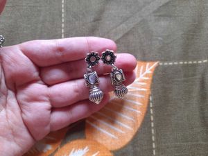 OXIDISED NAVRATRI JWELLERY SET💗