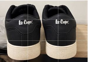 Classic Black Lee Cooper Sneakers