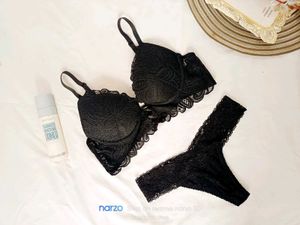 Black Lace Lingerie Set