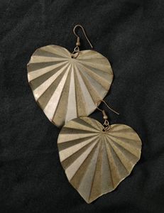 Beautiful Earrings Heart Shape