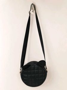 Cute Quilted Round Crossbody Bag