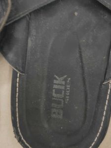 Men's Black Flip-Flop Sandals