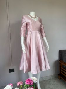 Pink Midi Dress
