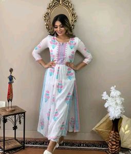 Kurti with Pant Set for womens and girls