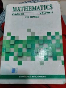 Mathematics Class XII      Volume -1