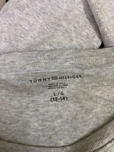 Tommy Hilfiger Ribbed Long Sleeve Crop Top