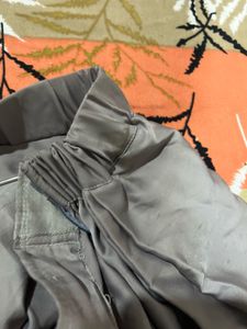 Grey Palazzo Pants