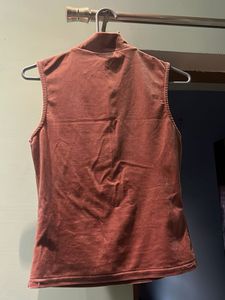 Elegant Velvet Sleeveless Top