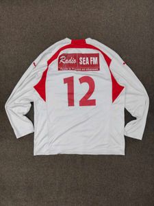 Puma White Long Sleeve T-Shirt