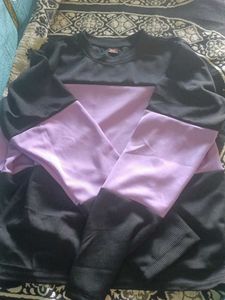 Color Block Long Sleeve Top