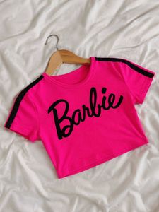 Barbie Pink Crop Top
