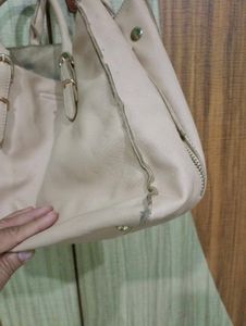 Elegant Beige Handbag