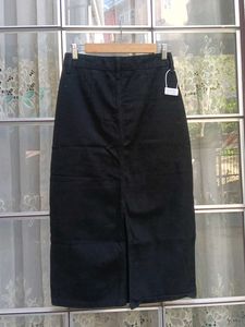 Black Jean Skirt ( Imported)