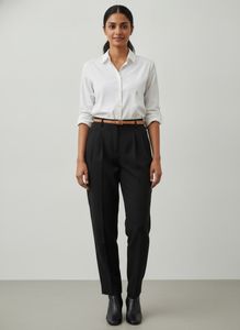 New Look - Black High-Waisted Trousers (im