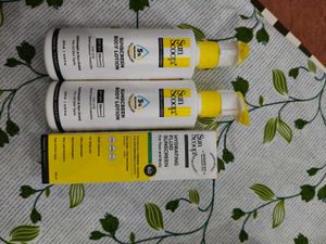 Sun Scoop Sunscreen Lotion & Fluid Bundle