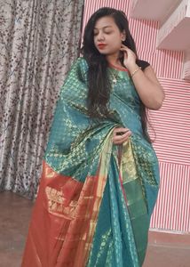 Green Banarasi Saree Sare