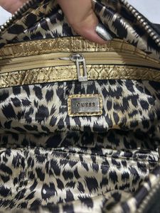 RARE Vintage Guess Black Y2k Shoulder Bag
