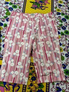 Floral &amp; Striped Pajama Pants - Set of 2