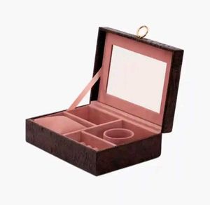 Elegant Jewelry Box with Mirror