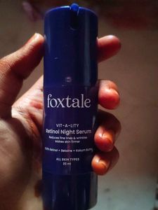 Foxtale Retinol Night Serum