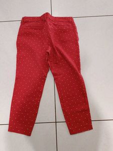 Red Polka Dot Capris