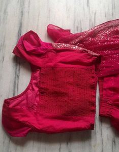 Beautiful Pink Saree
