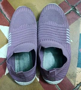 Casual Knit Slip-On Shoes