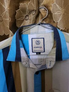 Men's Striped Long Sleeve Shirt