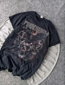 Powerwolf Skull Graphic T-Shirt