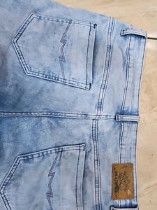 mufti original Light Wash Slim Fit Jeans