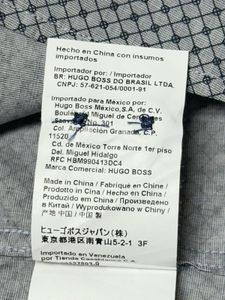HUGO BOSS Dots/Triangle Pattern Button-Down Shirt