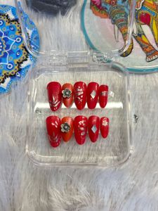 Navratri special presson nails💅✨