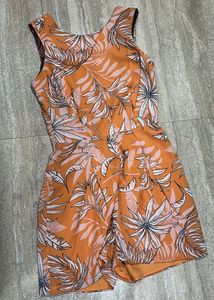 Tropical Print Romper