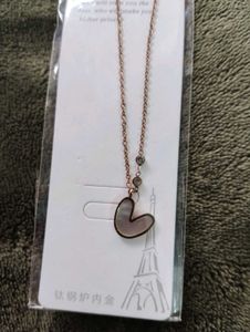 Rose Gold Heart Necklace