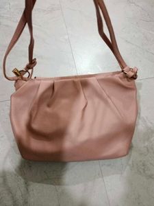 Peach Shoulder Bag