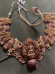 Traditional Indian Necklace and Earrings Set