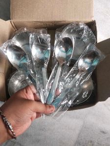 Bowls and Spoons Set