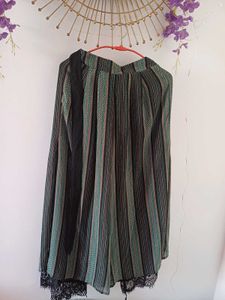 Striped Wide Leg Palazzo Pants