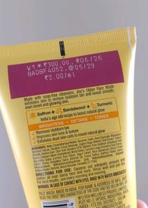 Joy Ubtan Tan Removal Face Wash